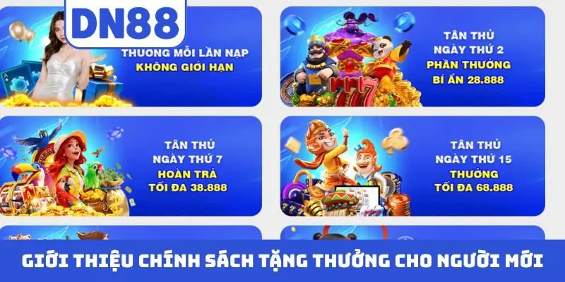 DN88 Ưu Đãi Đặc Biệt Cho Thành Viên Mới - Tham Gia Ngay