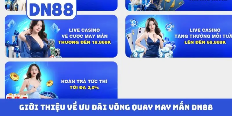 Vòng Quay May Mắn DN88 - Săn Thưởng Cực Dễ, Nhận Quà Khủng