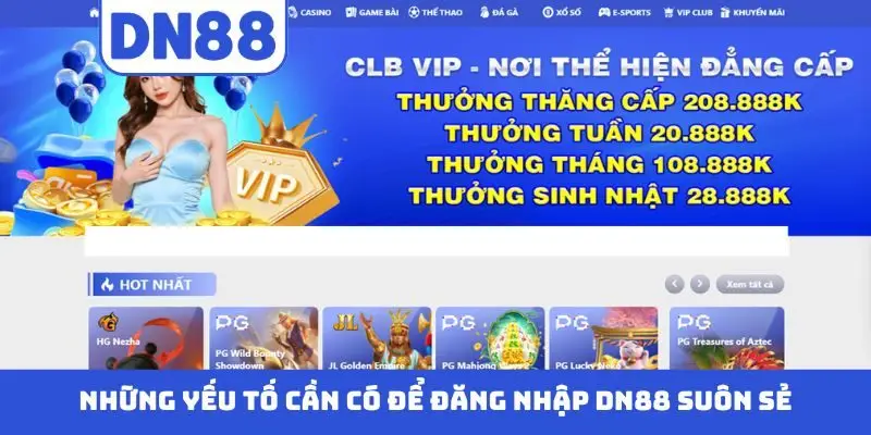 Đăng Nhập DN88 Siêu Tốc - Mẹo Truy Cập Nhanh Và Ổn Định