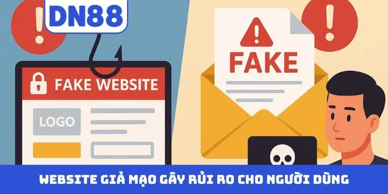 Cảnh Báo Website Giả Mạo DN88 - 4 Dấu Hiệu Nhận Biết