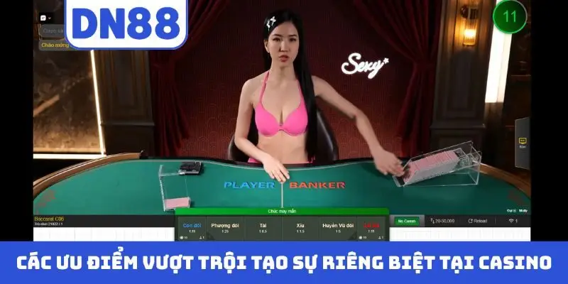 Casino DN88 - Trải Nghiệm Cá Cược Độc Đáo Nhận Nhiều Ưu Đãi