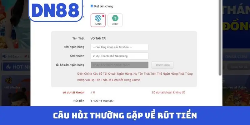 Câu Hỏi thường Gặp DN88 - Giải Đáp Thắc Mắc Chi Tiết