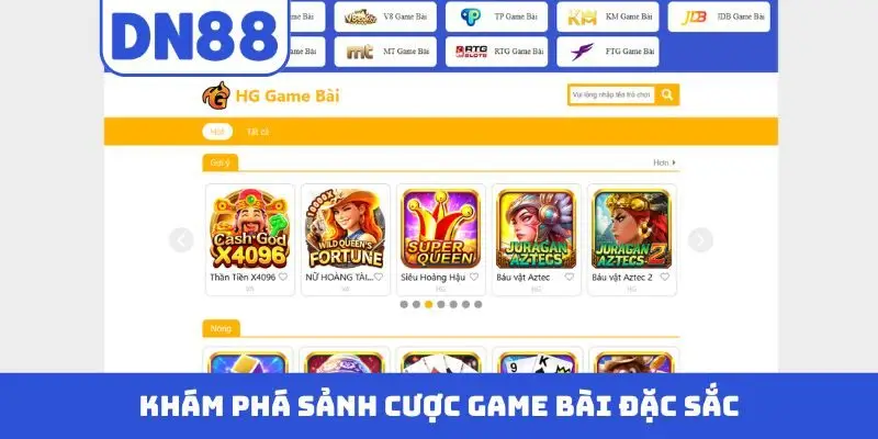 Game Bài DN88 - Khám Phá Cá Cược Chuyên Nghiệp Tại Nhà Cái