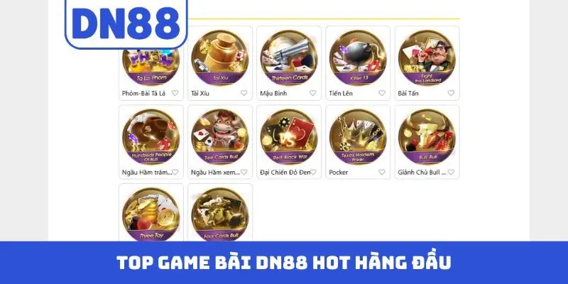 Game Bài DN88 - Khám Phá Cá Cược Chuyên Nghiệp Tại Nhà Cái
